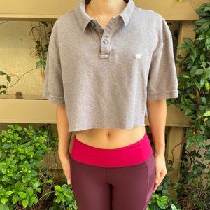 Banana Republic Light Brown Cropped Top Size XL
